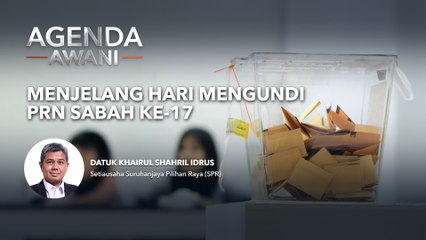 Agenda AWANI: Menjelang hari mengundi PRN Sabah ke-17