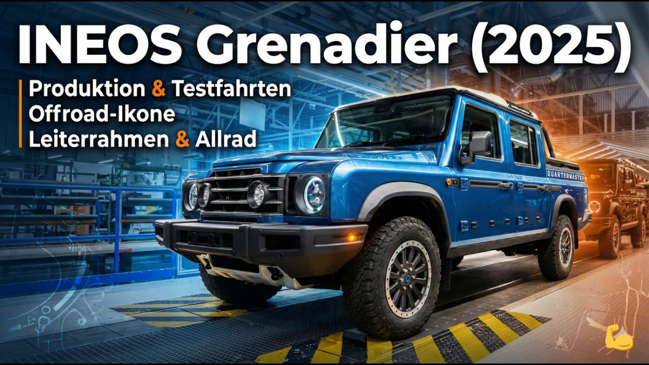 INEOS Grenadier (2025) Produktion & Testfahrten