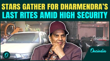 Dharmendra Passes Away BREAKING: Bollywood Stars Gather to bid FAREWELL amid Tight Security