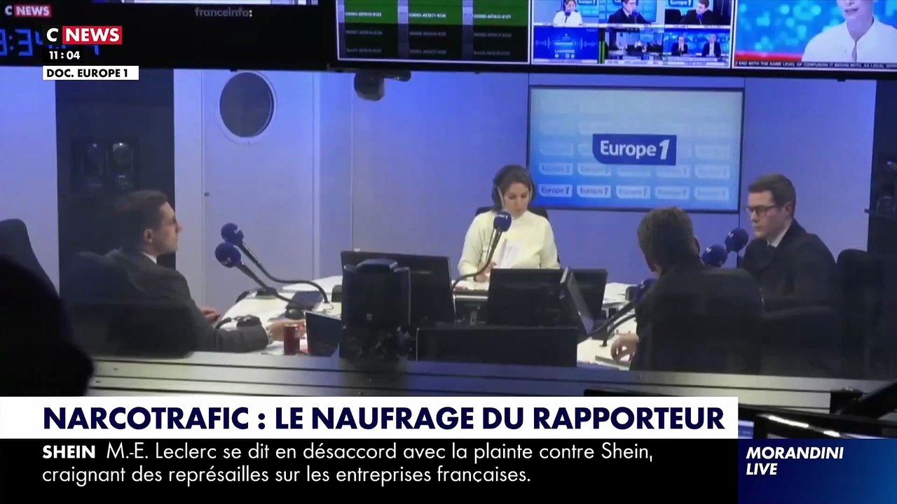 L’interview surréaliste sur Europe 1 du député Vincent Caure, rapporteur de la loi contre le narcotrafic, qui ne sait même pas ce que veut dire DZ…. dans DZ Mafia - VIDEO