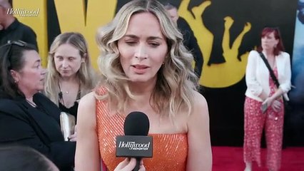 Emily Blunt Calls Stunt People the "Unsung Heroes" of the Entertainment Industry at 'The Fall Guy' Premiere | THR Video