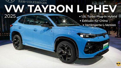 Volkswagen Tayron L PHEV 2025 – Erstes Detail-Update vom neuen FAW-VW SUV