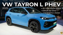 Volkswagen Tayron L PHEV 2025 – Erstes Detail-Update vom neuen FAW-VW SUV