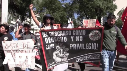 “Life Is More Than Work!” Mexicans March on Govt as 40-Hour Workweek Reform Faces Delay | APT