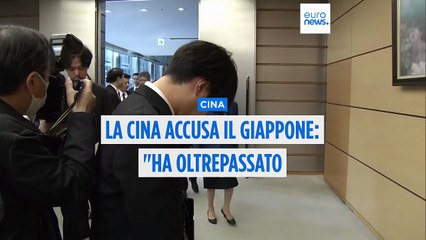 Cina: Giappone ha "oltrepassato la linea rossa" con i commenti sull'intervento militare a Taiwan