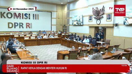 Wamenkum Sampaikan Penjelasan Prabowo soal RUU Penyesuaian Pidana saat Rapat di DPR RI