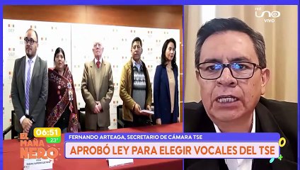 SUSPEN TRATAMIENTO DE LA LEY PARA ELEGIR VOCALES