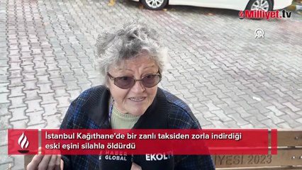 Boşandığı eşine kanlı pusu! Konuşmak için evinden taksiyle aldı, başından vurup öldürdü