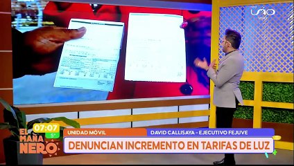 EL ALTO DENUNCIAN INCREMENTO EN TARIFAS DE LUZ