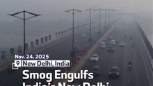 Smog Engulfs India’s New Delhi