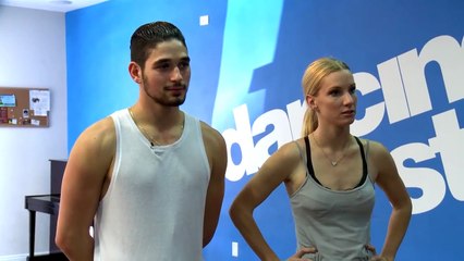 Maks Chmerkovskiy Skyped Into Heather & Alan's Rehearsals From Ohio