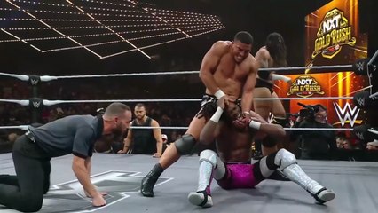 NXT Gold Rush _Nov 18, 2025 - Dark State Vs Leon Slater & Je'von Evans _ NXT Tag Team Championship Match