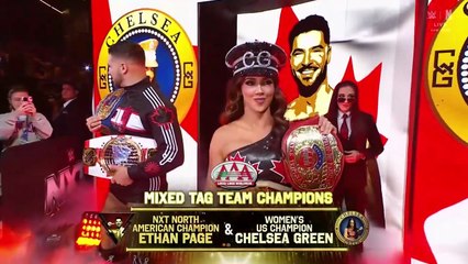NXT Gold Rush _Nov 18, 2025 - Ethan Page & Chelsea Geen Vs Joe Hendry & Thea Hail _AAA Mixed Tag Team Championship Match