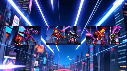 360° IRON ROOSTER vs MANDARIN, IRON MONGER & THANOS – Marvel Parody Fight