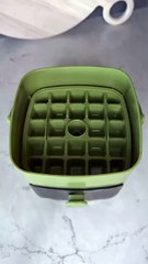 Must-Have Stackable Ice Cube Tray with Storage Bin (Kitchen Gadget)