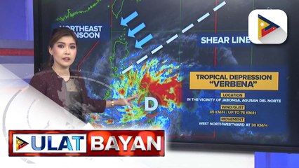 Bagyong #VerbenaPH, nag-landfall na ngayong hapon sa lungsod ng Bayabas, Surigao del Sur