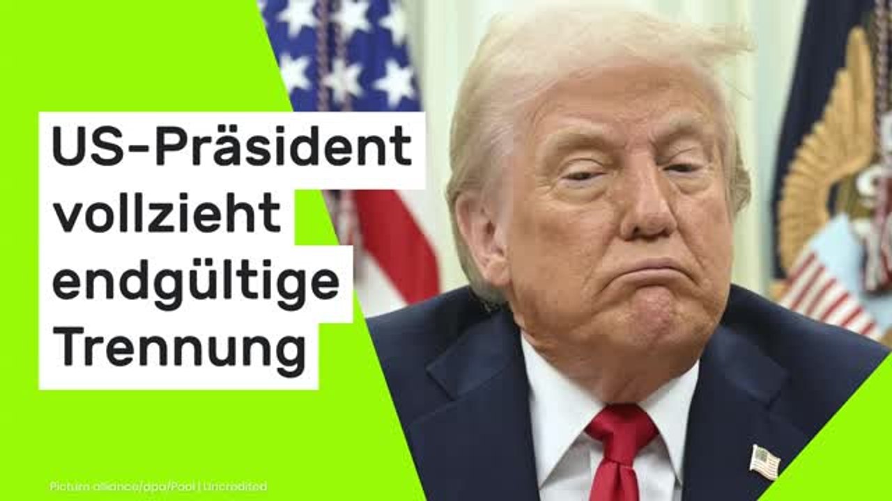 Donald Trump: 'Kleidung und Bettwäsche gepackt' - US-Präsident vollzieht endgültige Trennung