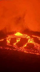 El volcán Kilauea expulsa lava fundida en su última actividad volcánica