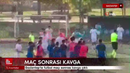 Gaziantep'te futbol maçı sonrası kavga çıktı