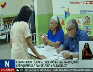 Caracas | Habitantes de Altagracia y La Candelaria muestran compromiso con la organización comunal