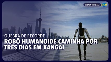 Robô quebra recorde e realiza caminhada de 100km em 3 dias