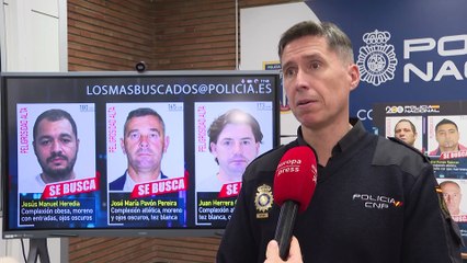 Un profesor que abusó de una alumna o jefes del 'narco' entre los 10 más buscados