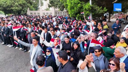 الرئيس عبد الفتاح السيسي يدلي بصوته في انتخابات مجلس النواب لعام ٢٠٢٥ في مرحلتها الثانية