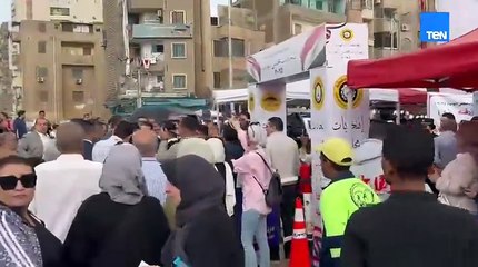 اللواء عصام هلال مدير أمن الدقهلية يتفقد اللجان الانتخابية