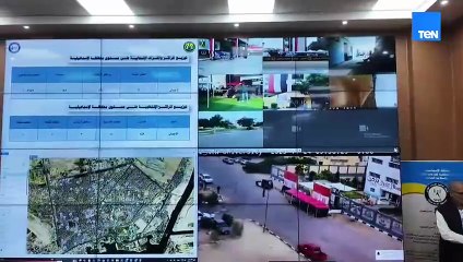 محافظ الإسماعيلية يتابع من خلال الشبكة الوطنية للطوارئ والسلامة العامة انتخابات مجلس النواب ٢٠٢٥