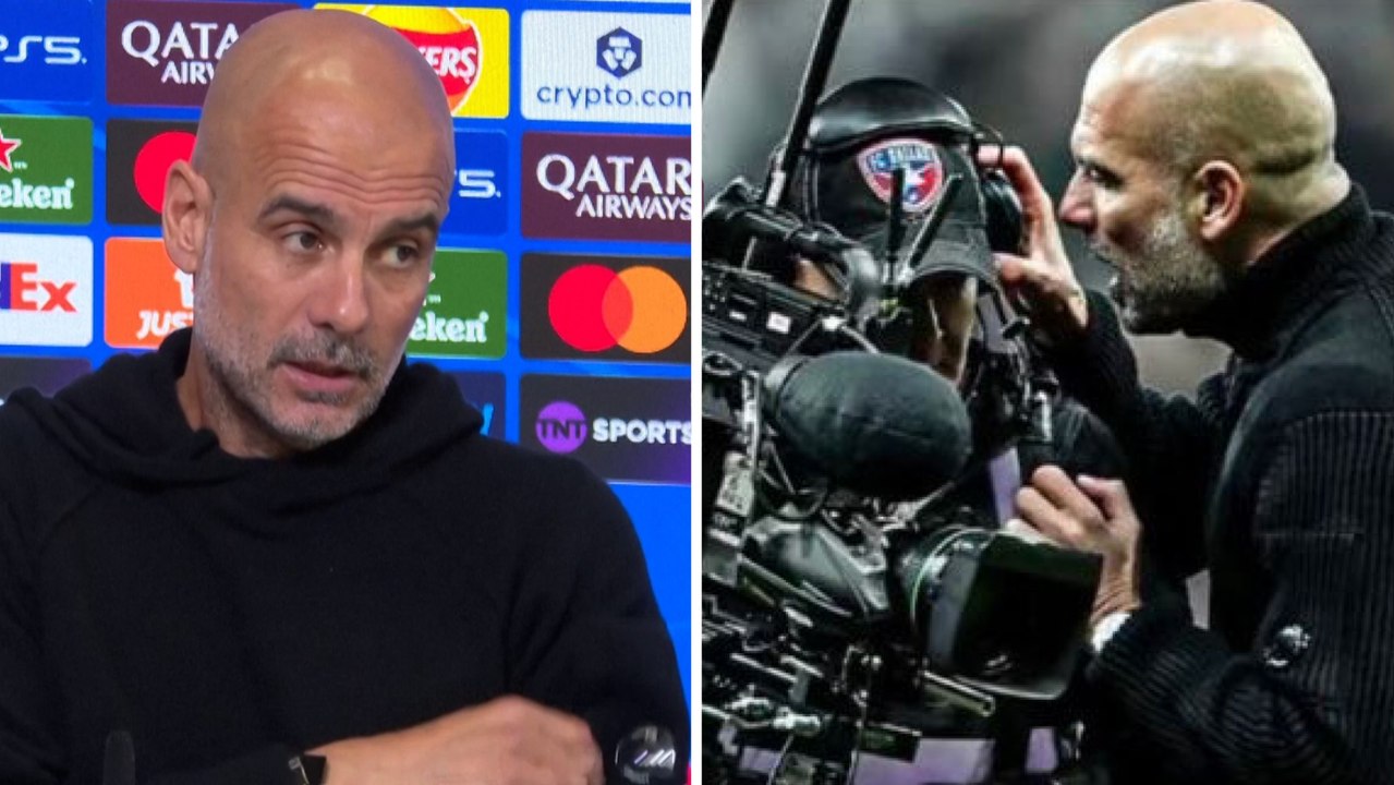 Guardiola pide perdón (tres veces) por su incidente con el cámara: "Me avergüenzo"