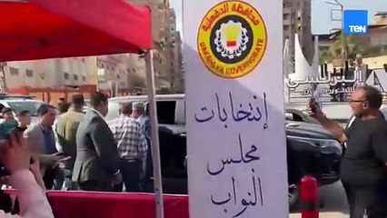 محافظ الدقهلية يتفقد اللجان بمدينة المنصورة