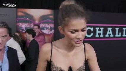 Zendaya Talks Wanting to Work With 'Challengers' Director Luca Guadagnino for a Long Time | THR Video