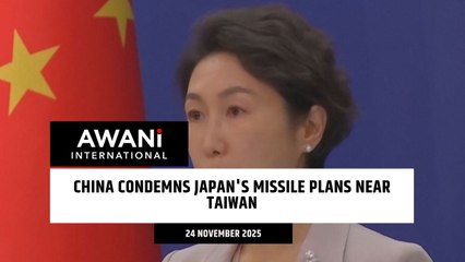 China condemns Japan's missile plans near Taiwan