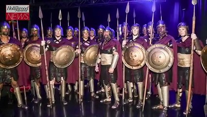 Paul Mescal Takes on the Roman Empire in 'Gladiator 2' First Look at CinemaCon | THR News Video