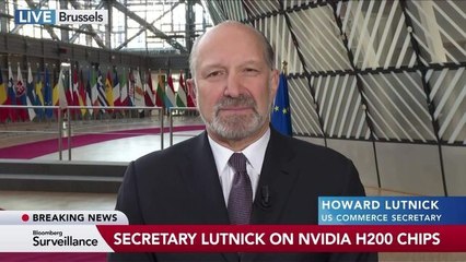 Trump to Decide on Nvidia H200 Chips to China, Lutnick Says