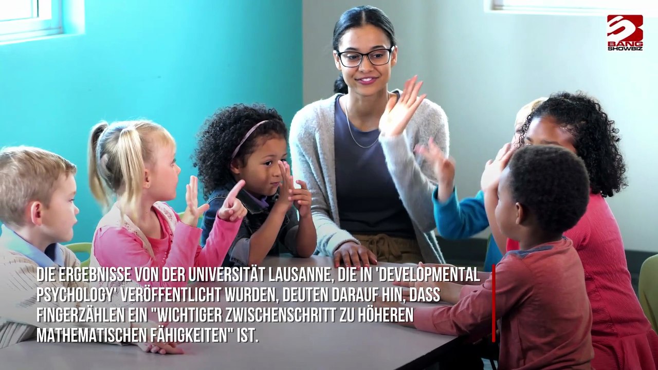 Fingerzählen kann die Mathematikfähigkeiten von Kindern verbessern