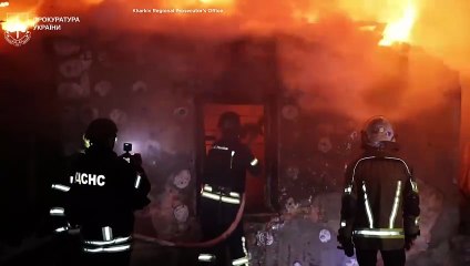 Russian drone strikes on Kharkiv kill four and injure dozens