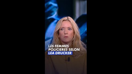 La réponse de Léa Drucker sur les rôles de flics qu'on lui propose comme Dossier 137