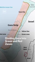 Dividing Gaza Into Green and Red Zones