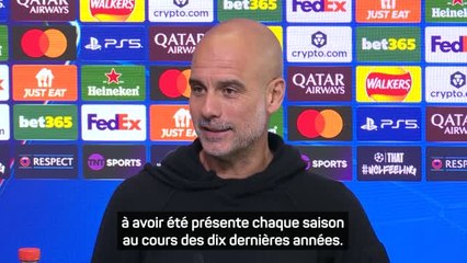 Man City - Guardiola avant le 100e match du club en LDC : "C'est formidable"