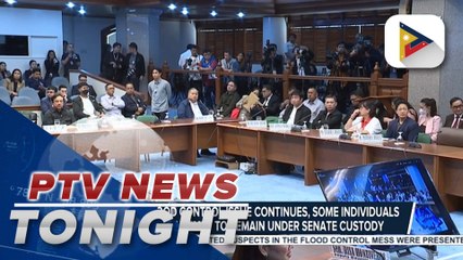 Probe on flood control issue continues, some individuals cited for contempt to remain under Senate custody