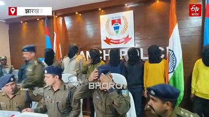 रांची पुलिस की नशे के सौदागरों के खिलाफ कार्रवाई, 10 तस्कर गिरफ्तार