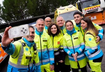 Ayuso lanza el Plan Invernal 2025/26 con 6.600 efectivos y sensores en carretera.