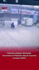 ⚠️ Un explos1vo y un posterior tir0teo en una base militar dejaron 6 mu3rtos: tres militantes y tres elementos de seguridad