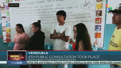 Venezuela, 4th Public Consultation took place with high citizen participation