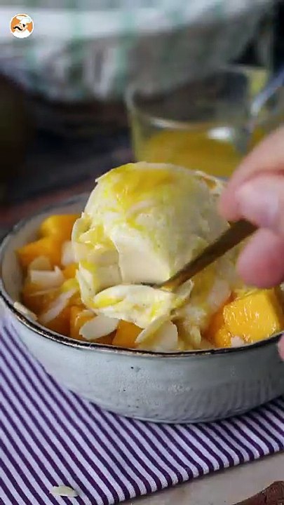 Mango bingsu, the delicious korean dessert with mango that triumphs worldwide