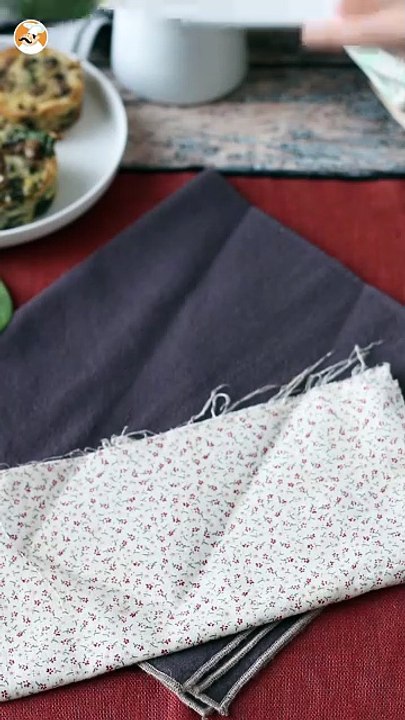 Spinach and mushroom flans