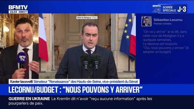 Budget: C'est le quotidien et la sécurité des Français qui se jouent , estime Xavier Iacovelli (sénateur Renaissance)