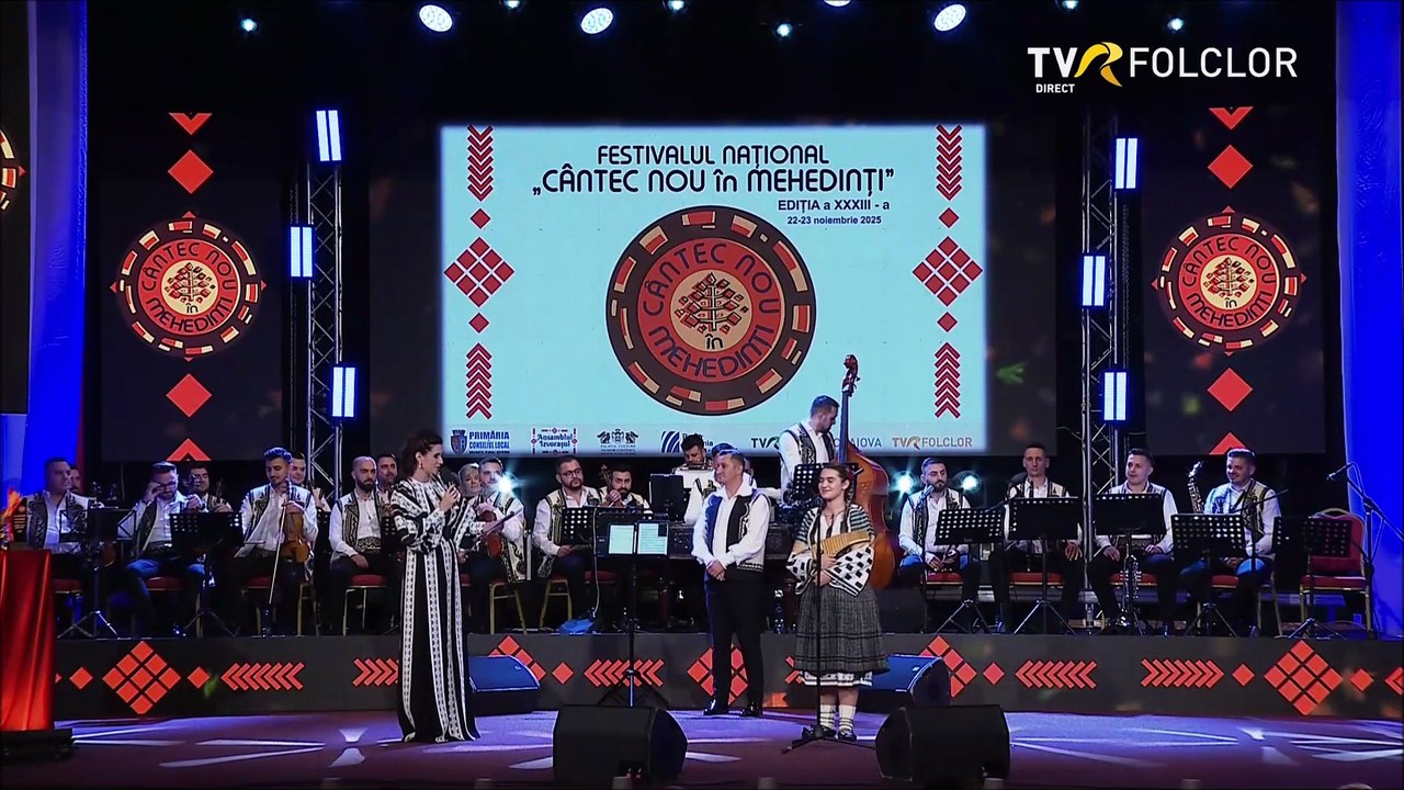 Ana Maria Anghel - Festivalul „Cantec nou in Mehedinti” - Drobeta-Turnu Severin - TVR FOLCLOR - 22.11.2025