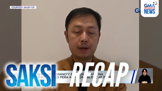Saksi: (Part 1) Bagong akusasyon ni Zaldy Co vs Pres. Marcos at Ex-Speaker Romualdez; Pagkansela sa passport nina Harry Roque at Cassandra Ong; Buwelta ni Pres. Marcos kay Sen. Imee